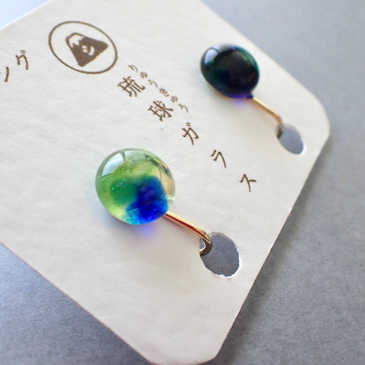 イヤリング / 琉球ガラス