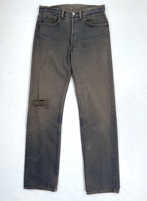 M-278  リーバイス 501レギュラー古着 1988年米国製刻印501   W 77cm(ぐるり） 股下 79cm
