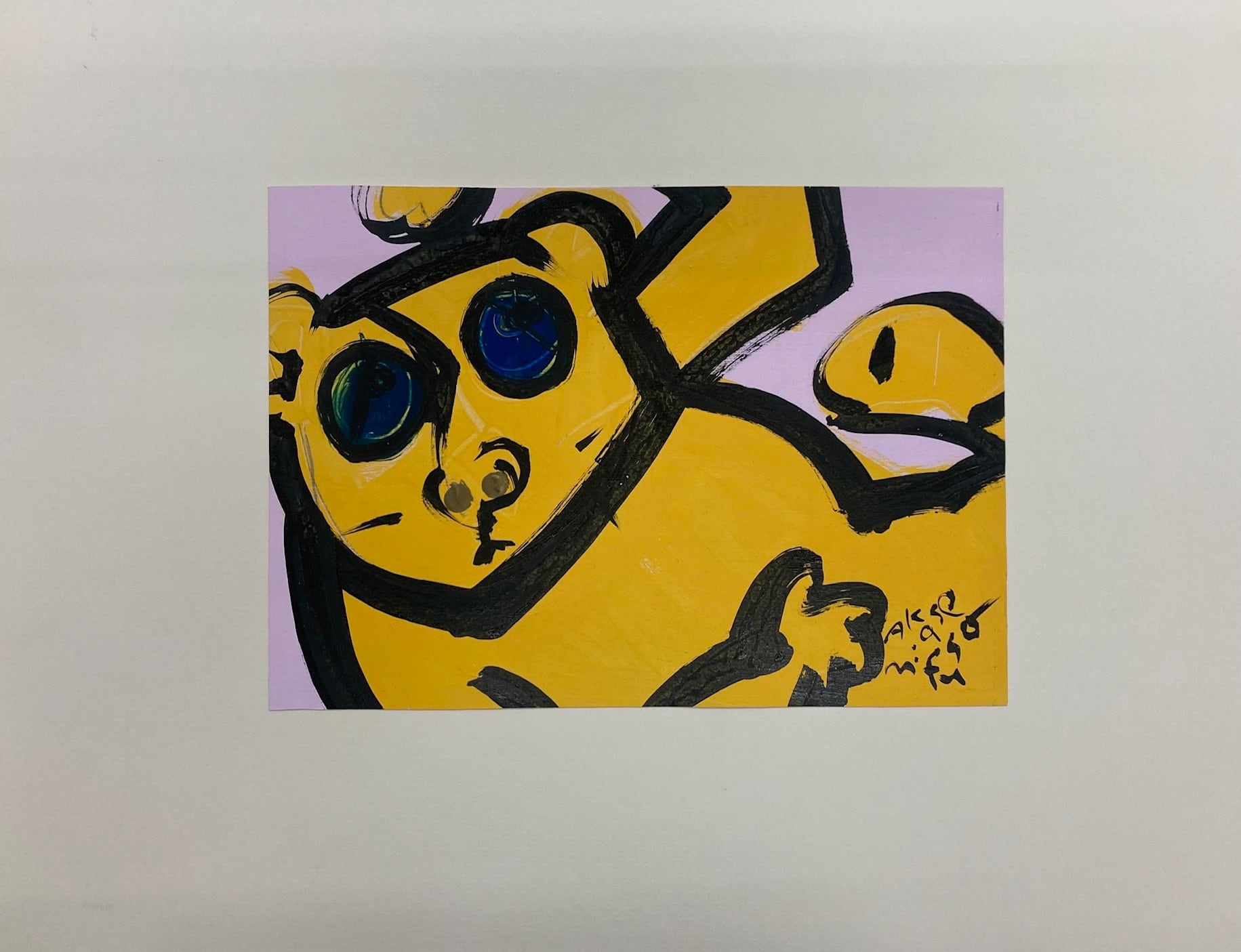 赤瀬ミフサ「unknown」 大島画廊オリジナル額装 | 大島画廊の