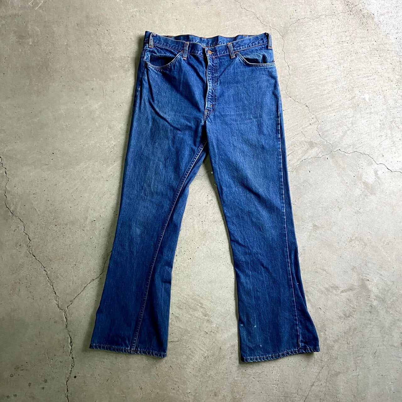 70年代 ビンテージ オレンジタブ スモールe Levi's リーバイス 646