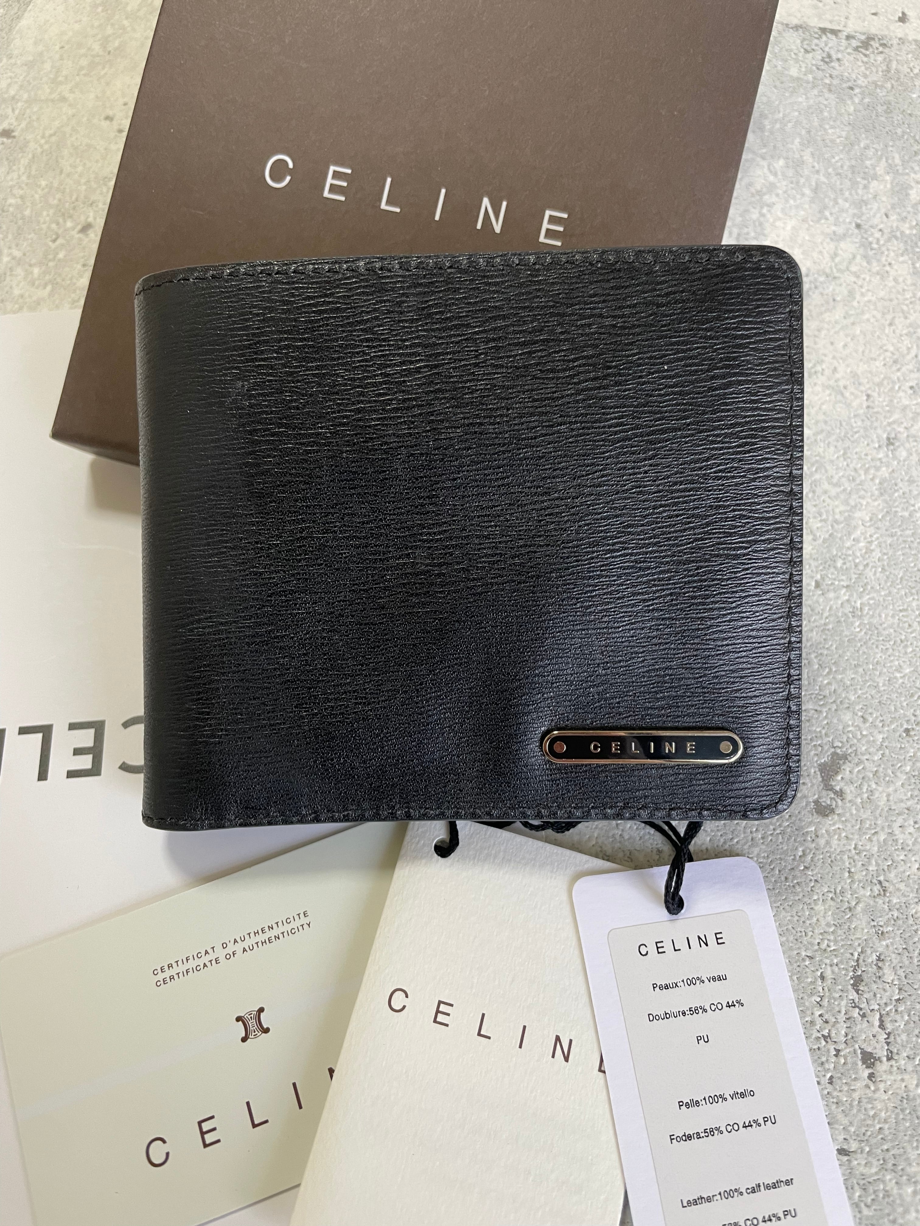 CELINE 未使用箱付き プレート折財布 celine セリーヌ wallet | Petit  