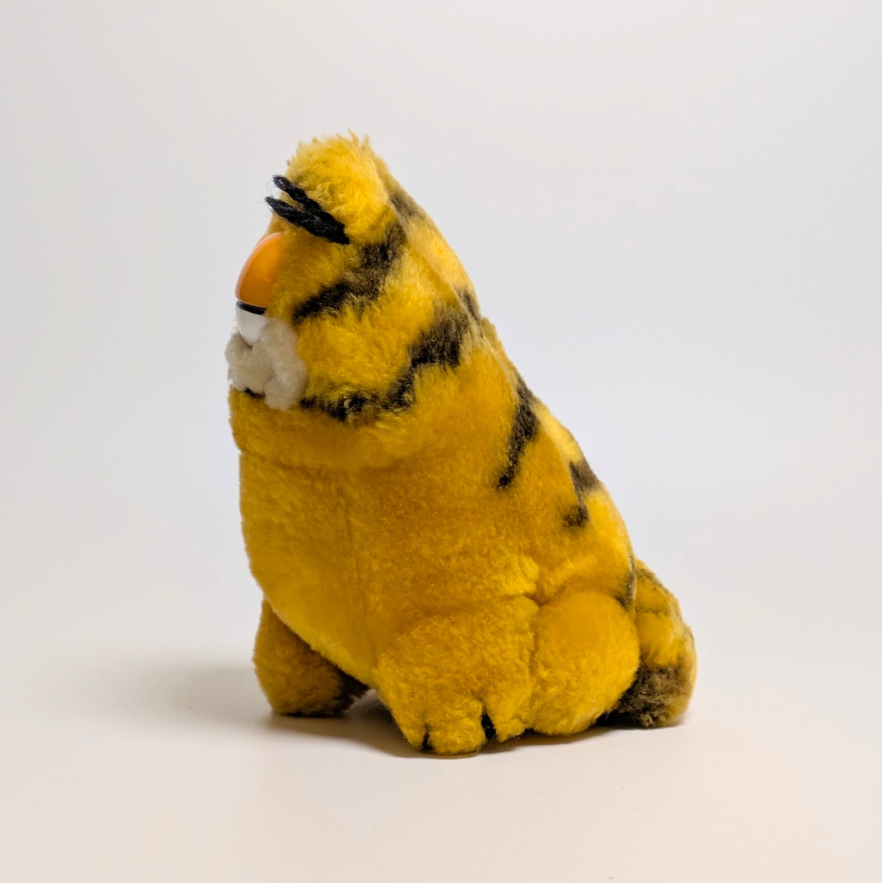 GARFIELD PLUSH ガーフィールド ぬいぐるみ 1980’s 座り ☆ VINTAGE 1980年代初期 ☆【 Garfield ( ガーフィールド