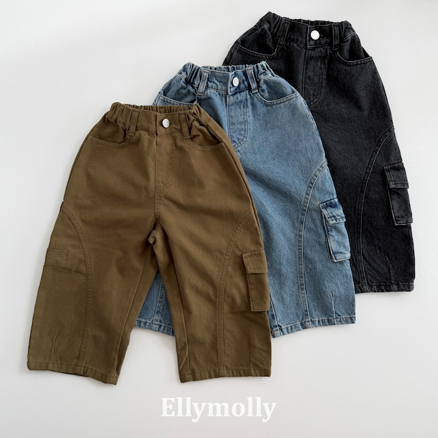 【取寄】elly molly|hako balloon cargo pants|ハコバルーンカーゴパンツ|5-19|kids&jr|26 autumn