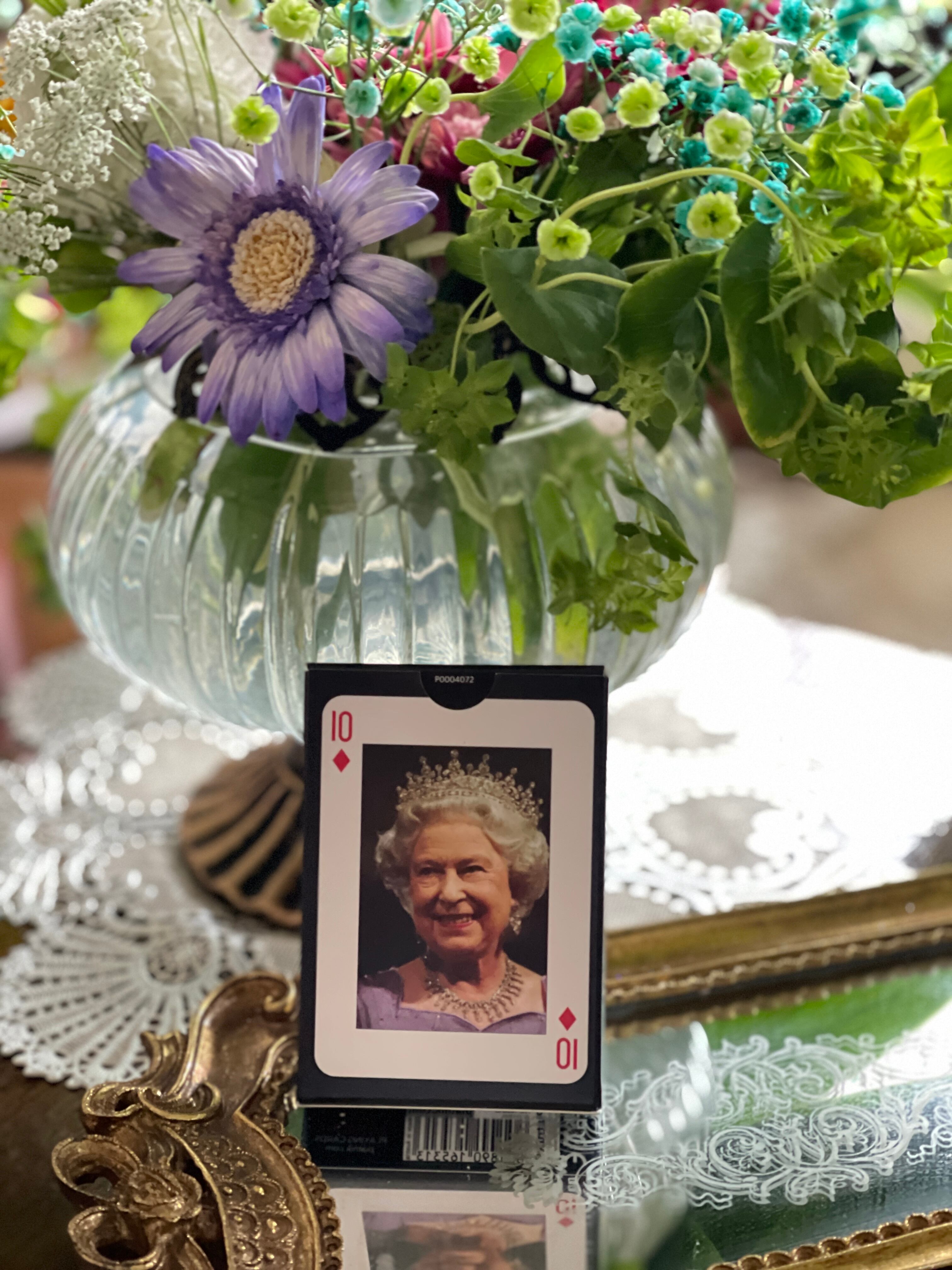 エリザベス女王 記念トランプ Her Majesty Queen Playing Cards イギリス製