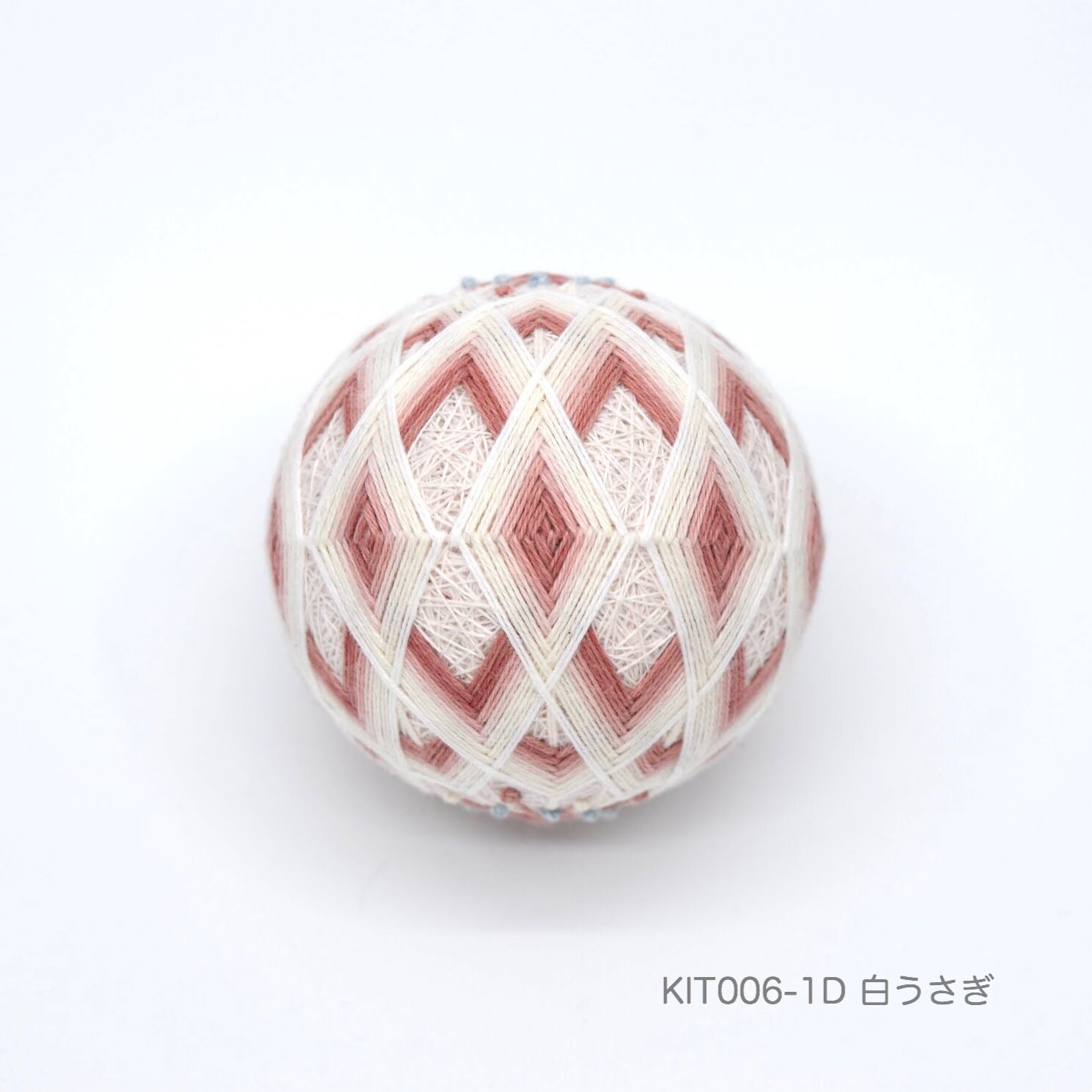 ◇動画付き◇手まりキット「ひな桜」（テキストあり）_KIT006-3 | 讃岐
