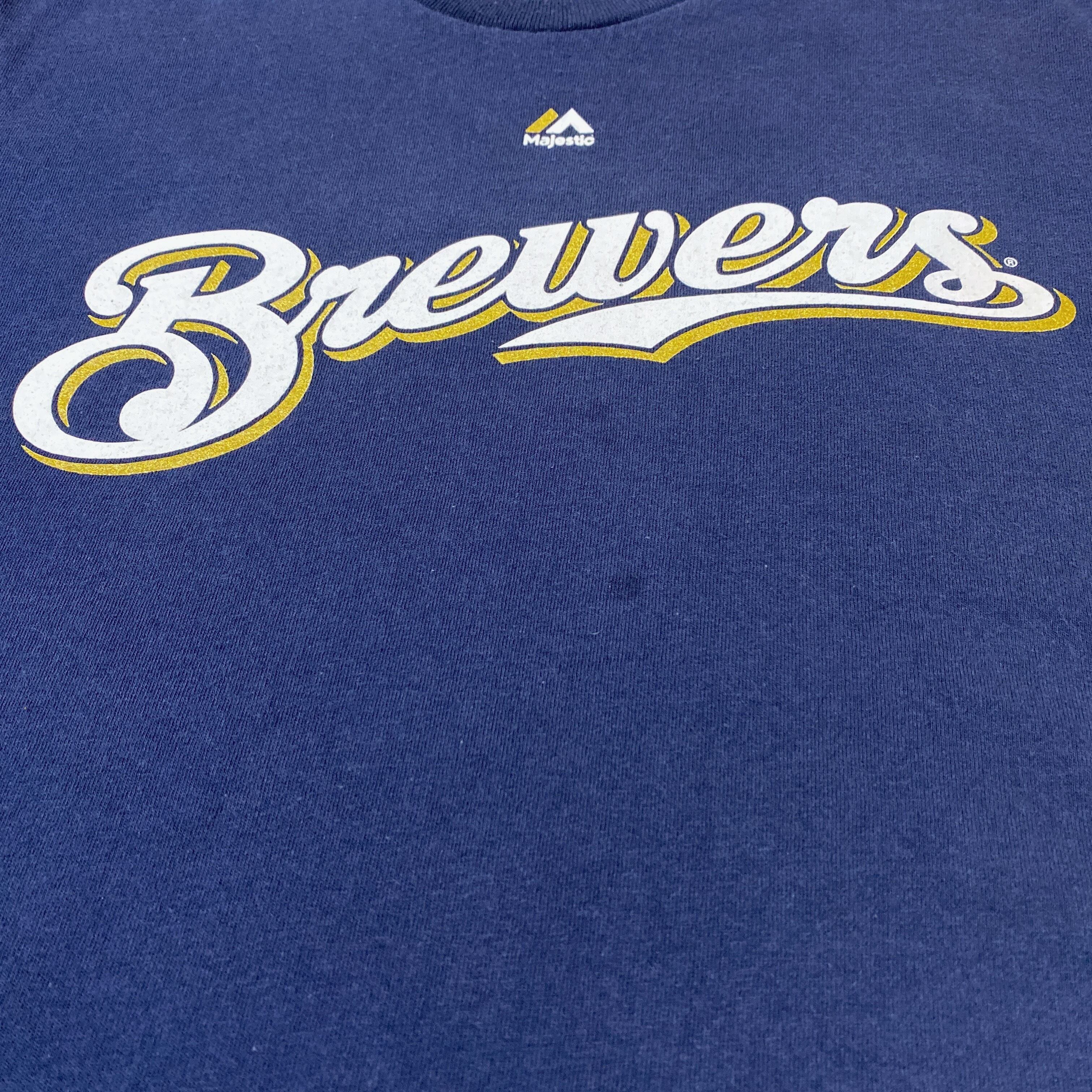 Majestic マジェスティック MLB Milwaukee Brewers ミルウォーキー