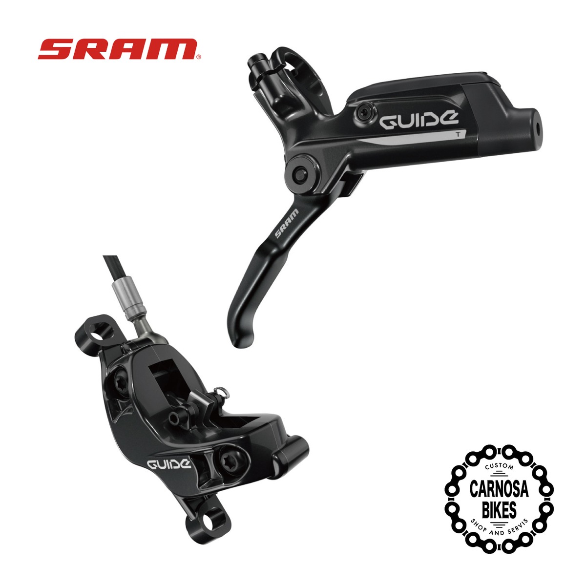 SRAM】GUIDE T [ガイドティー] ディスクブレーキ 前後別売り 