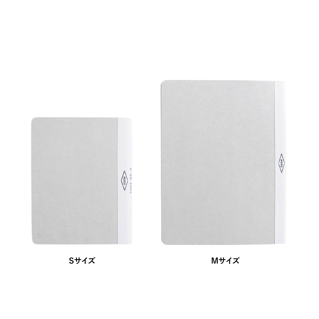 ムーページ ネコポス対応】MUCU Blank Note グレー Mサイズ | ANGERS ravissant