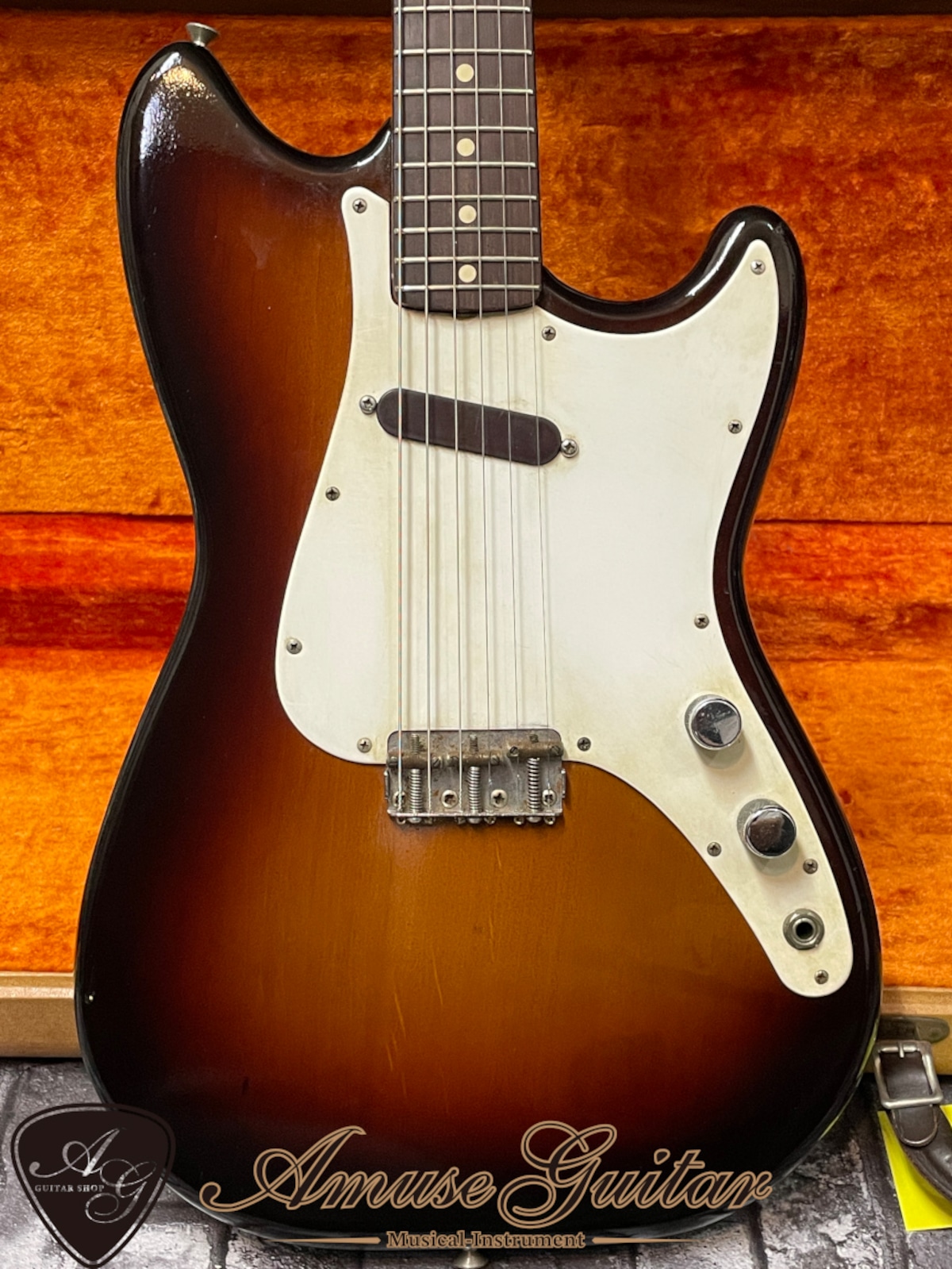 Fender Musicmaster # Sunburst 1963年製【Refinishing Body】w 