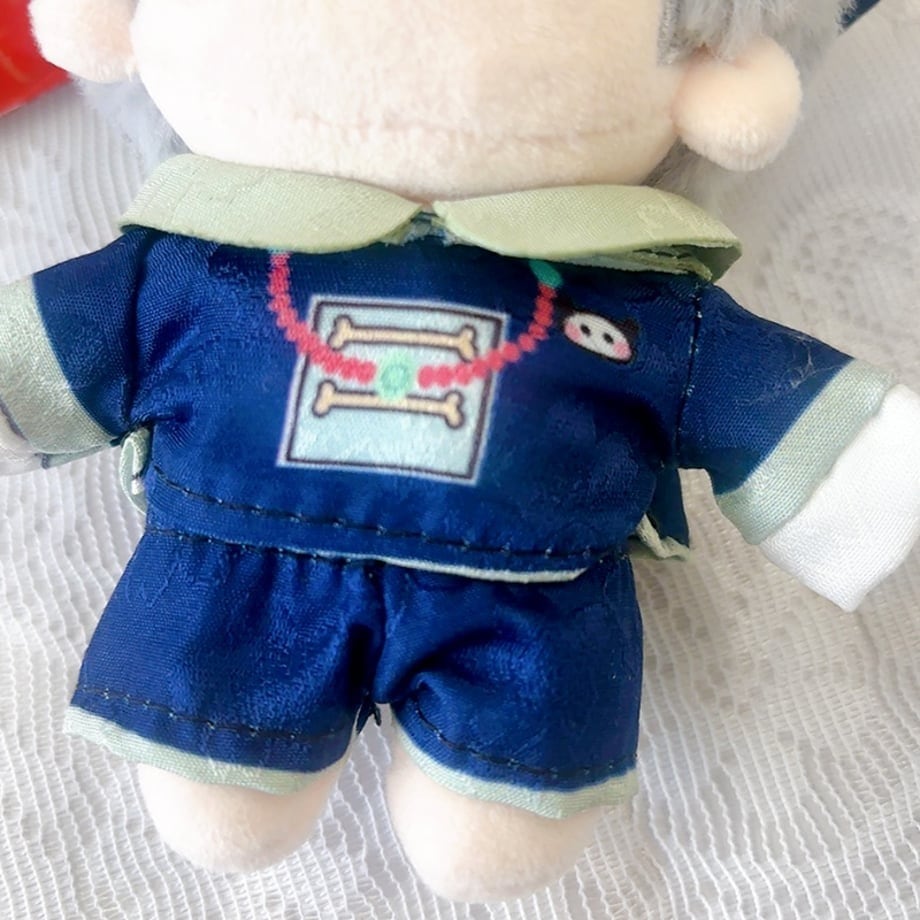ぬいぐるみ用パンダ帽子＆チャイナ服セット【10cm用】TGMC-1178 | 推し