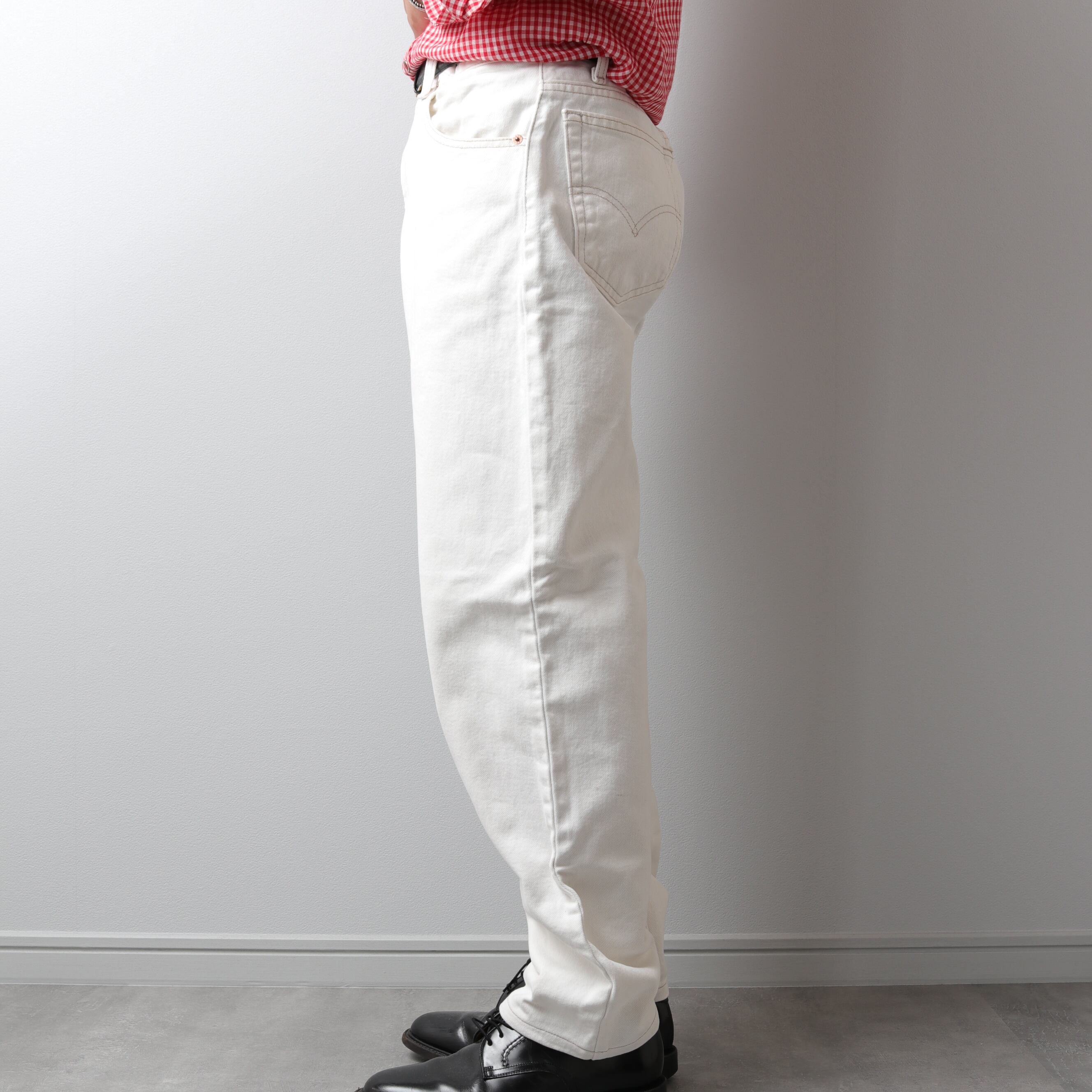 32×29] 1995s Levi's 550, White, Made in USA 126090003 | ulc