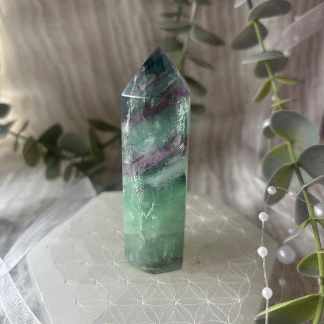 夢の世界の小さなタワー【フローライト】