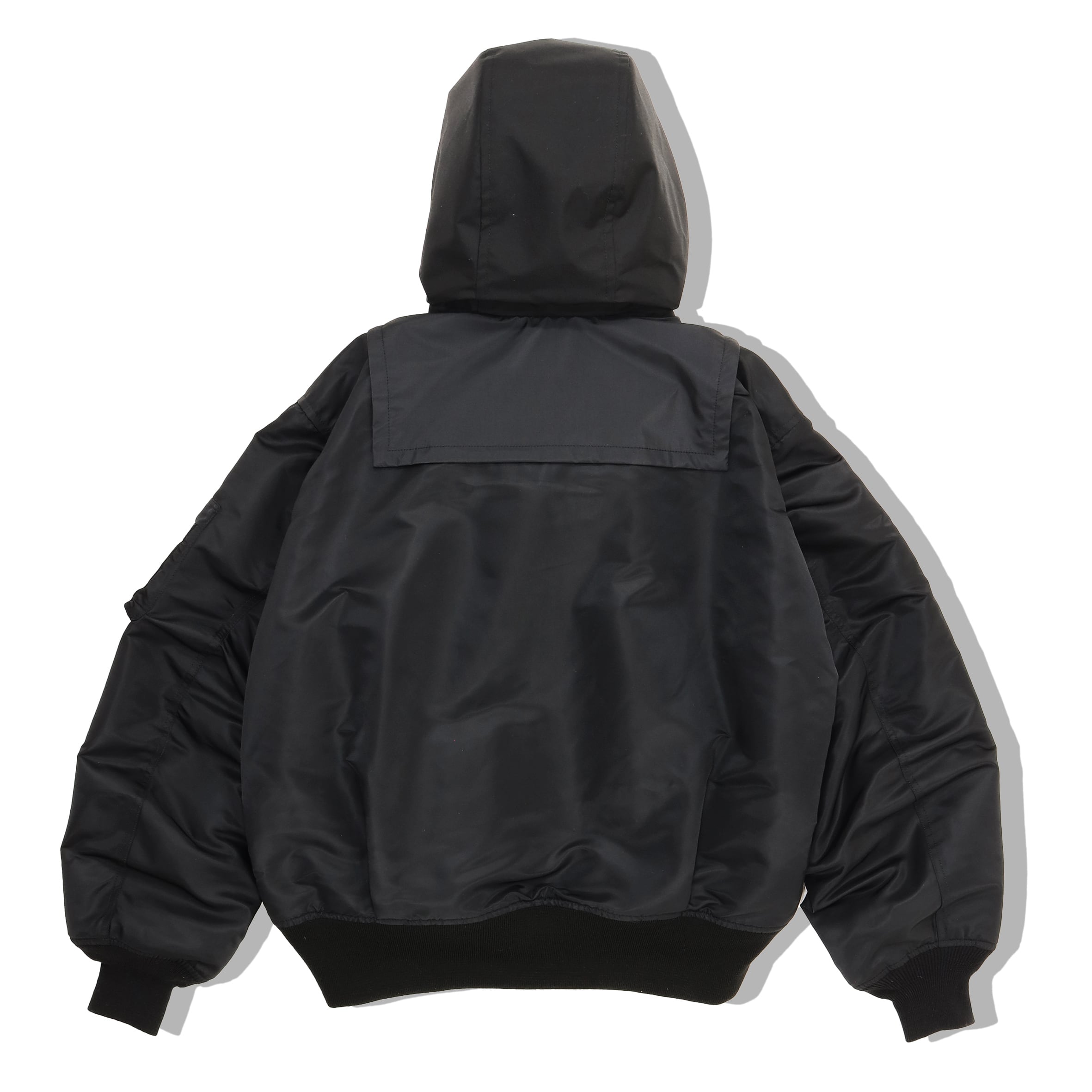 elephant TRIBAL fabrics エレファブ 】Mountain MA-1 jacket BLACK