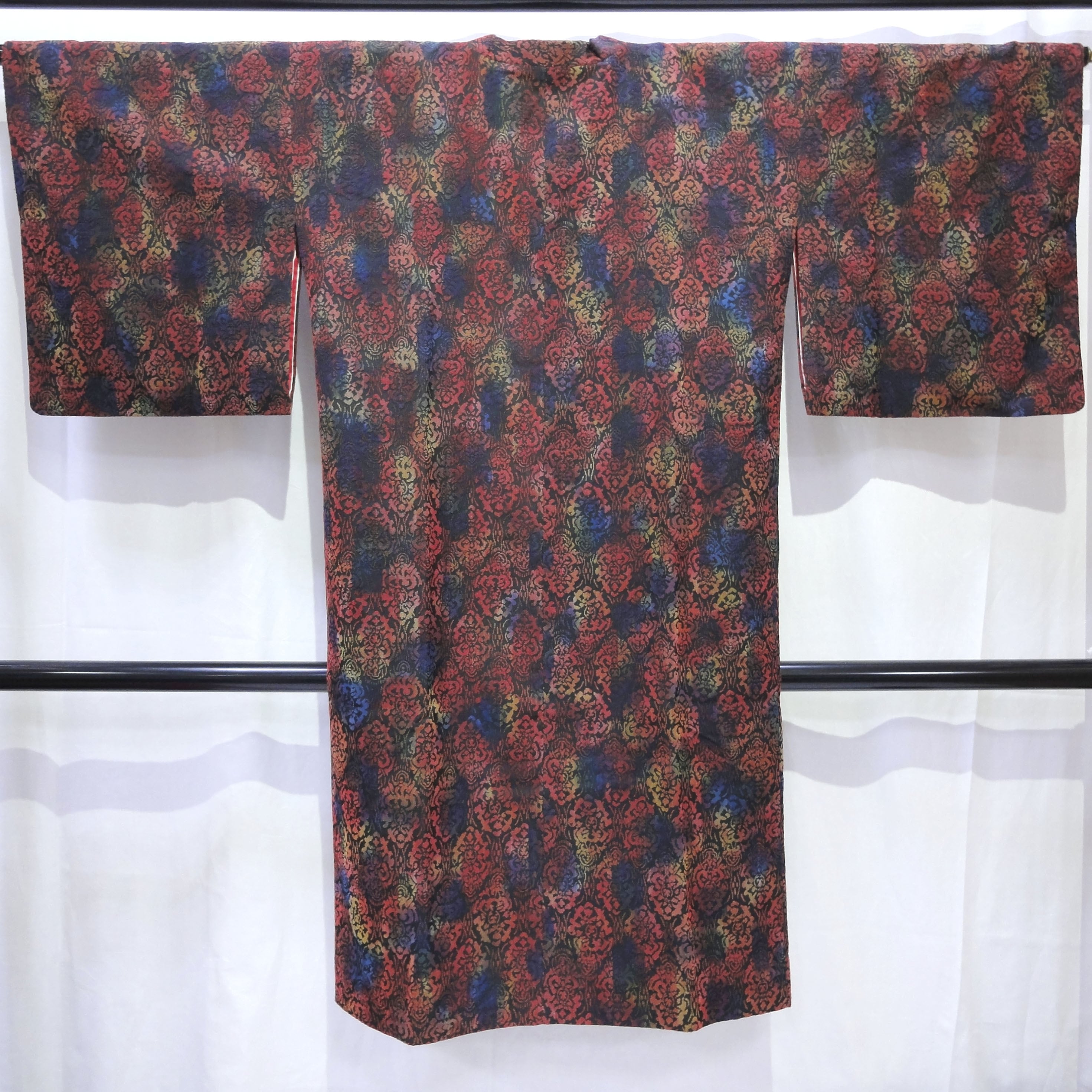 輪奈ビロード・着物・和装コート・No.200701-0341・梱包サイズ60
