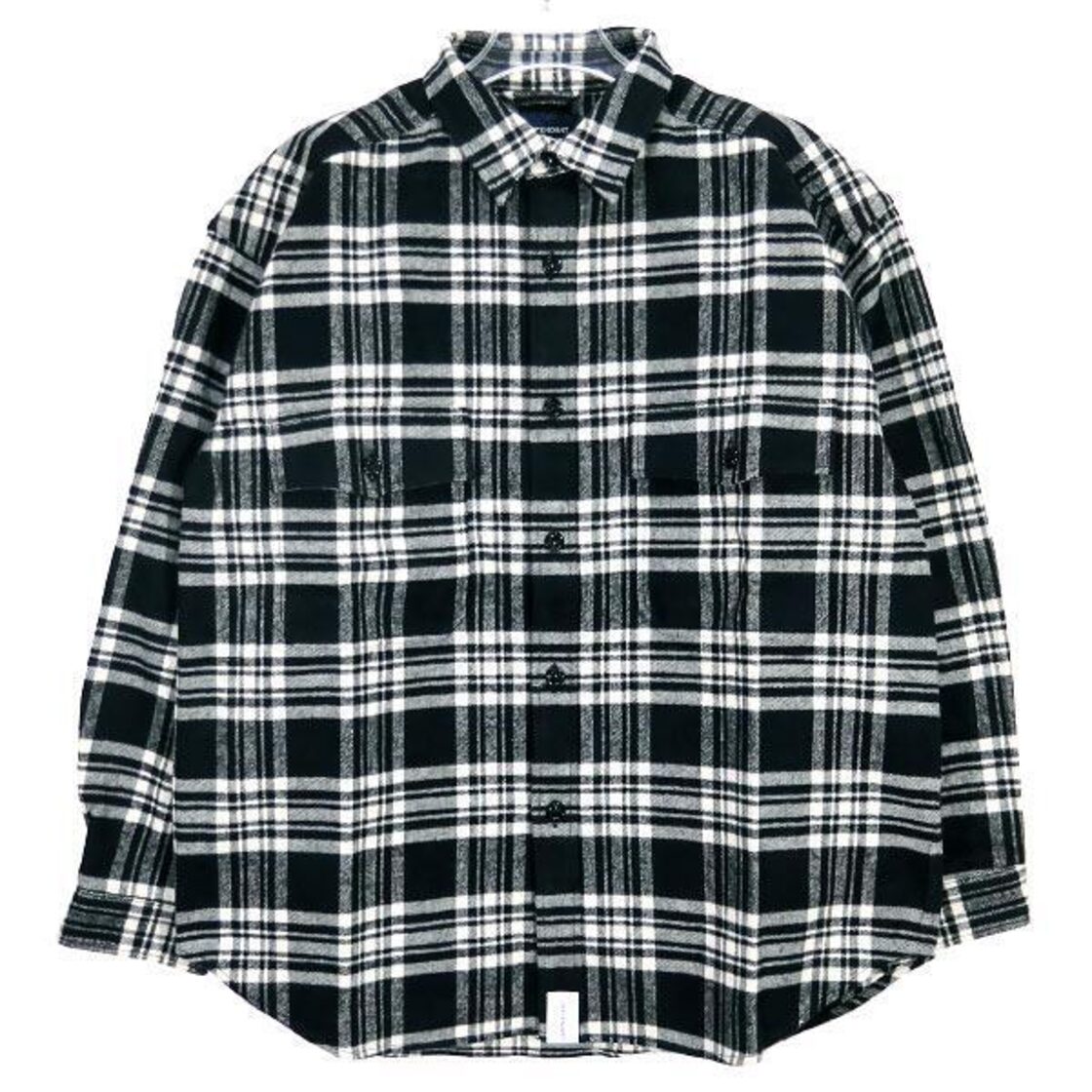 DESCENDANT 22AW CPOC PLAID LS SHIRT 222WVDS-SHM04 サイズ2 