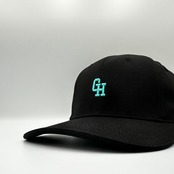 【gifthat オリジナル】gifthat 8panel cap BLK-blu