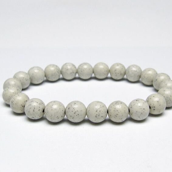 北投石 ブレスレット 9mm 一点物 メール便可 111-50300