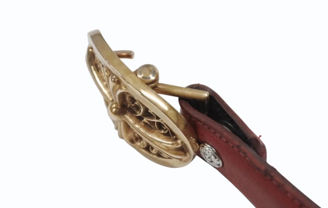 CHROME HEARTS クロムハーツ ベルト バックル クラシックオーバル