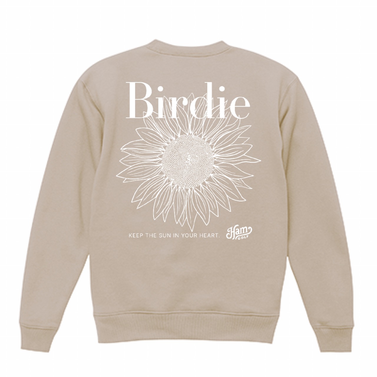 BIRDIE SUNFLOWER WOOL LINING SWEAT/BG