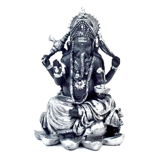 半端ない最強金運神！祈祷済み魂入り本場チベット製ガネーシャ坐像祈祷済み