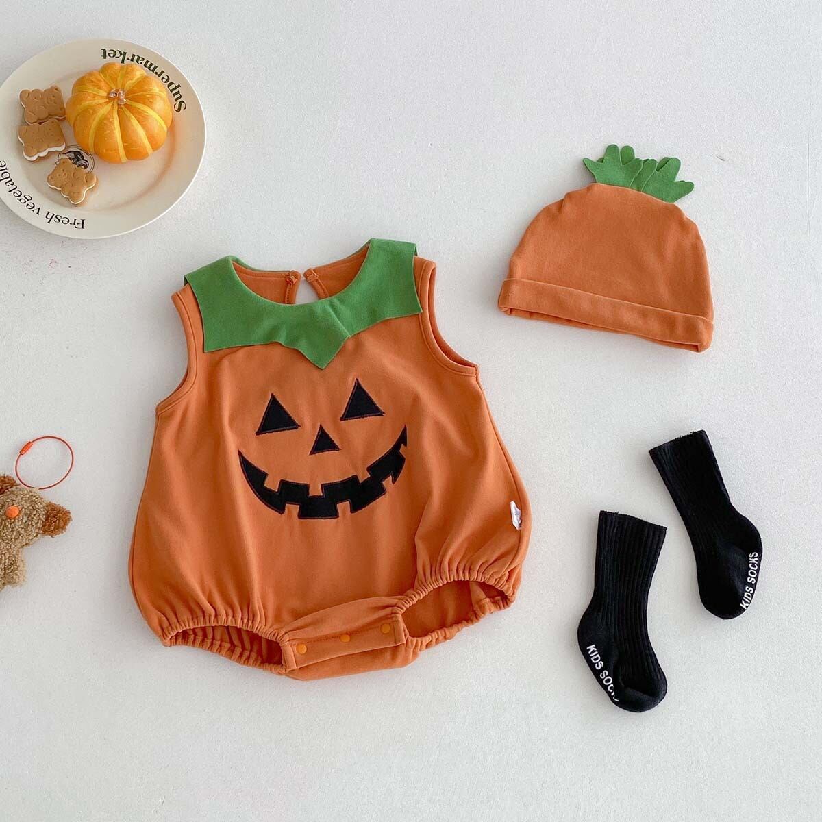 予約pumpkin rompers