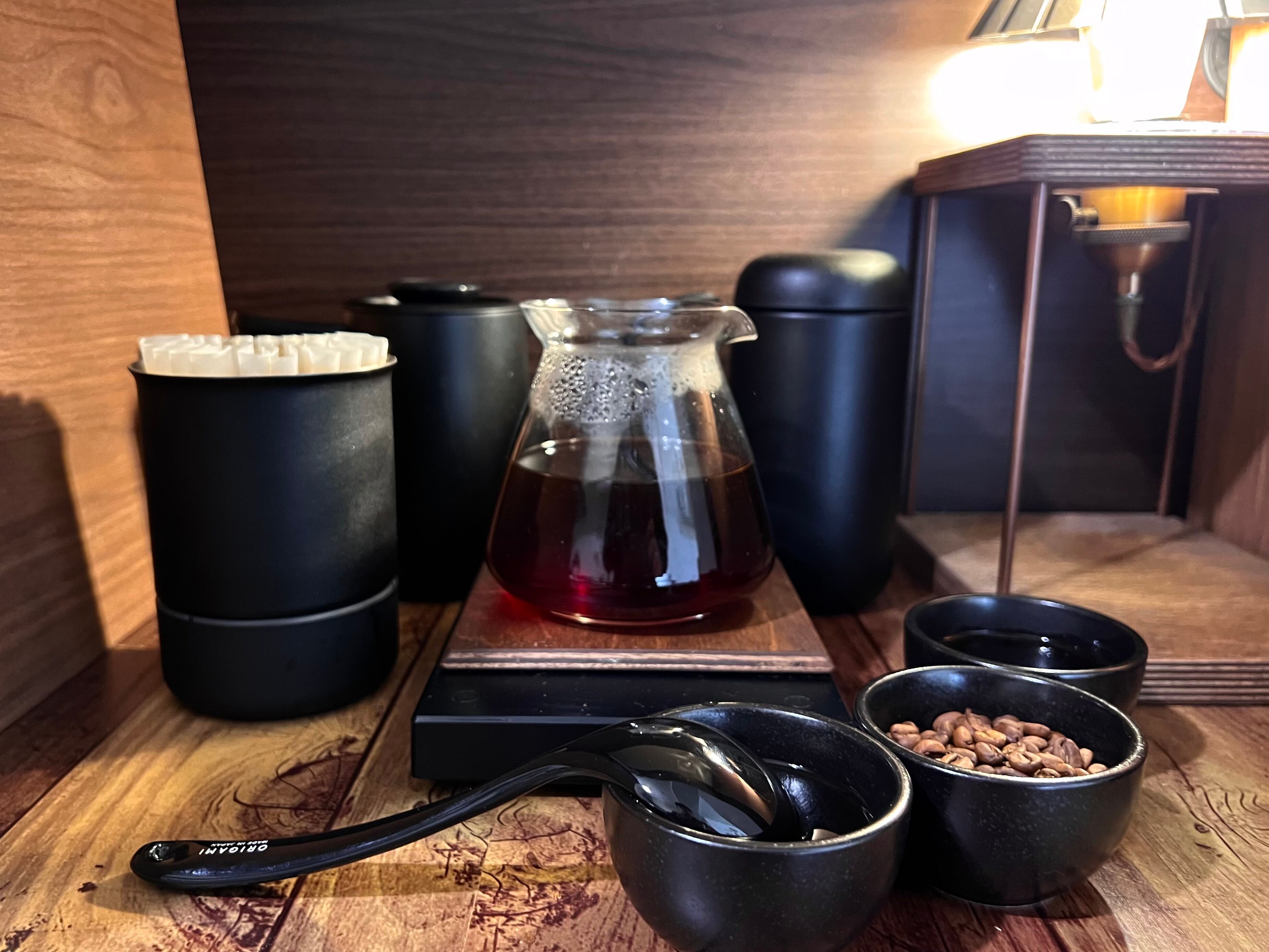 ORIGAMI カッピングスプーン ブラック | COFFEE LAB KOMAMEYA