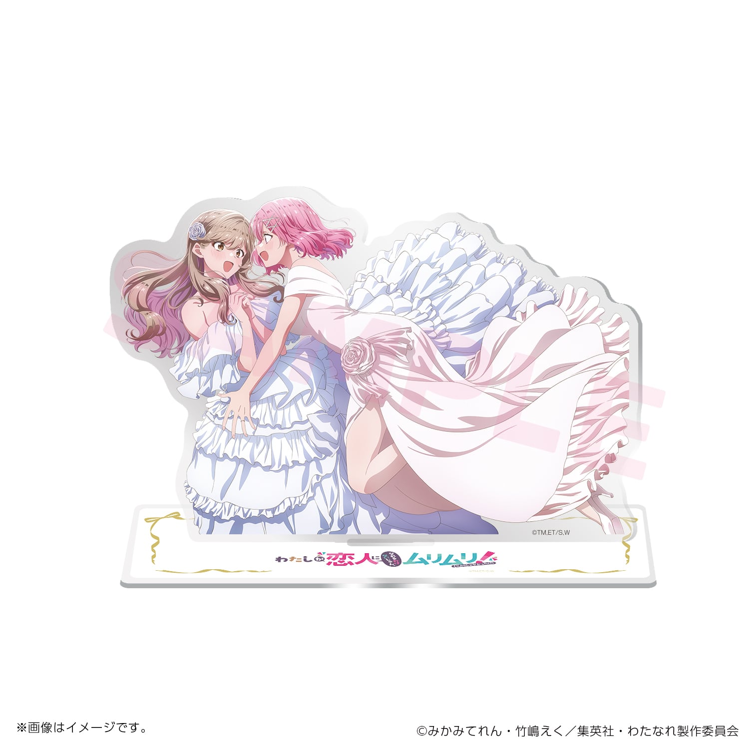 わたなれ アクリルスタンド わたなれ】れな子×紫陽花 ビッグアクリルスタンド | studioMOTHER