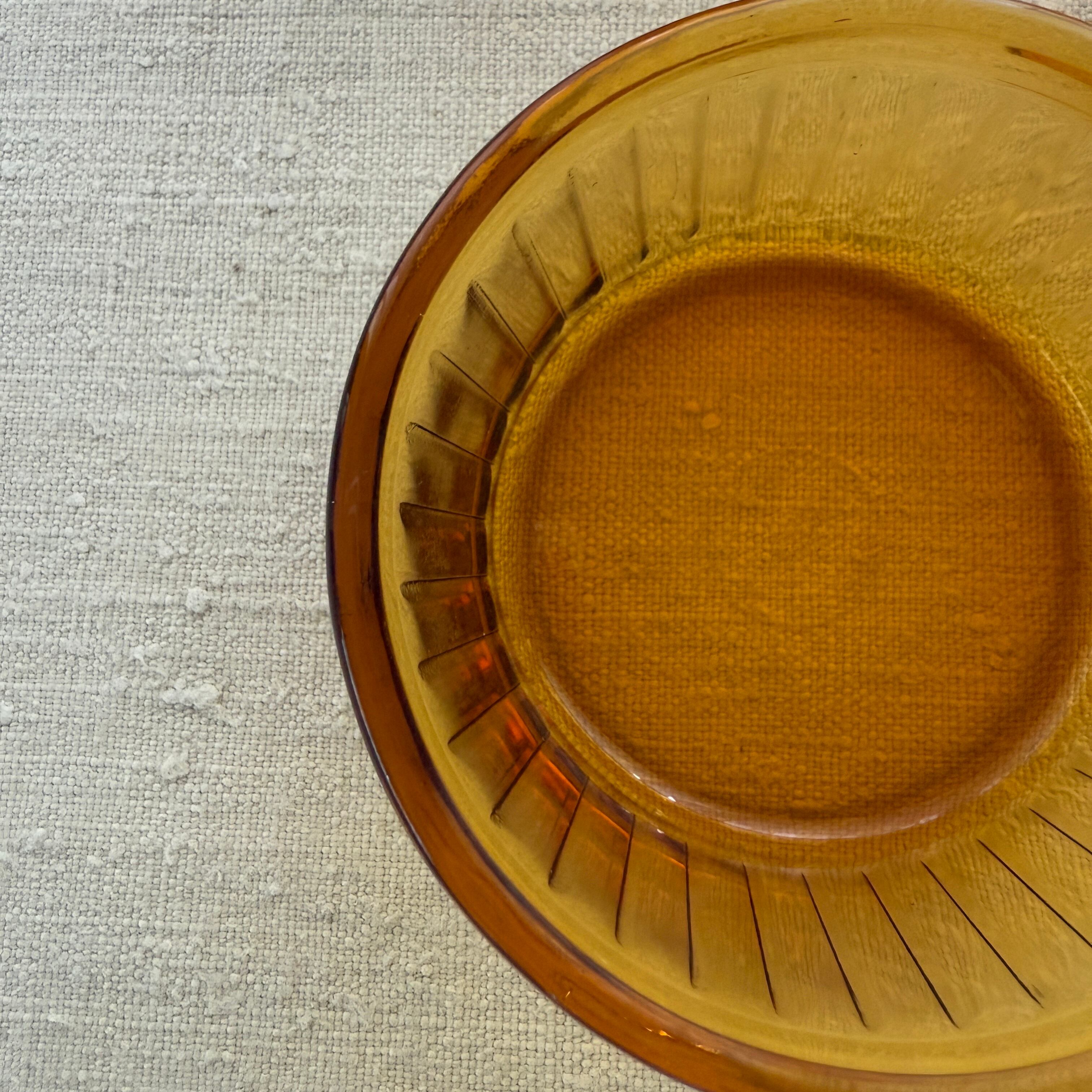 Duralex Vintage Grassware Orange Ramquin/デュラレックスの