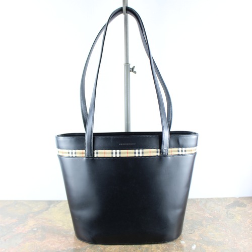 .BURBERRY LEATHER TOTE BAG/バーバリーレザートートバッグ 2000000050294