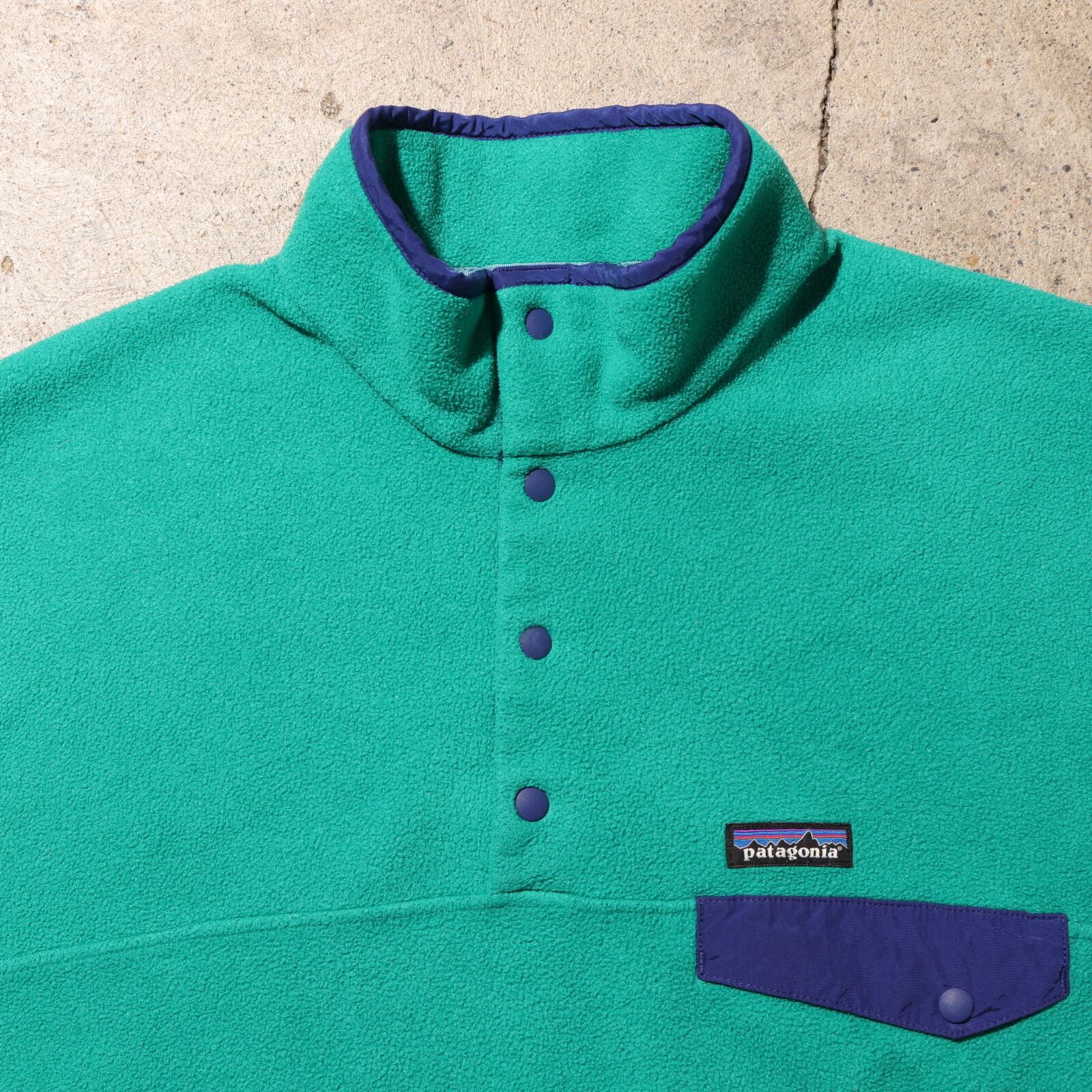 美品 M エメラルド 15年 ライトウエイト シンチラ スナップT Patagonia 