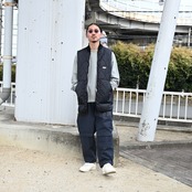 Leh / Quilting Docking Coverall Jacket コーディネート