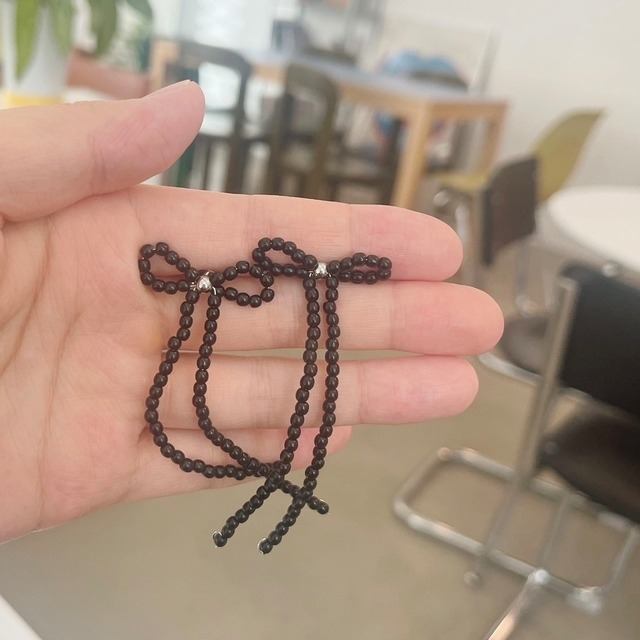 black ribbon pierce
