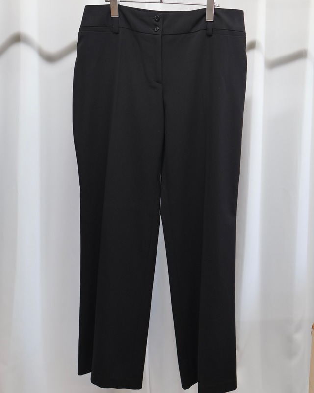 center press wide straight slacks