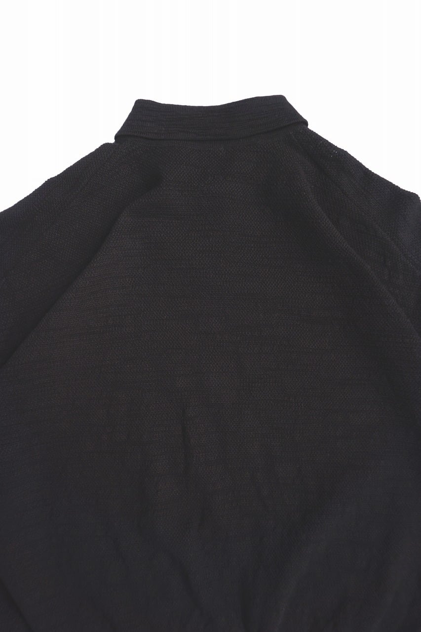 OG Slub Moss Stitch Polo S/S