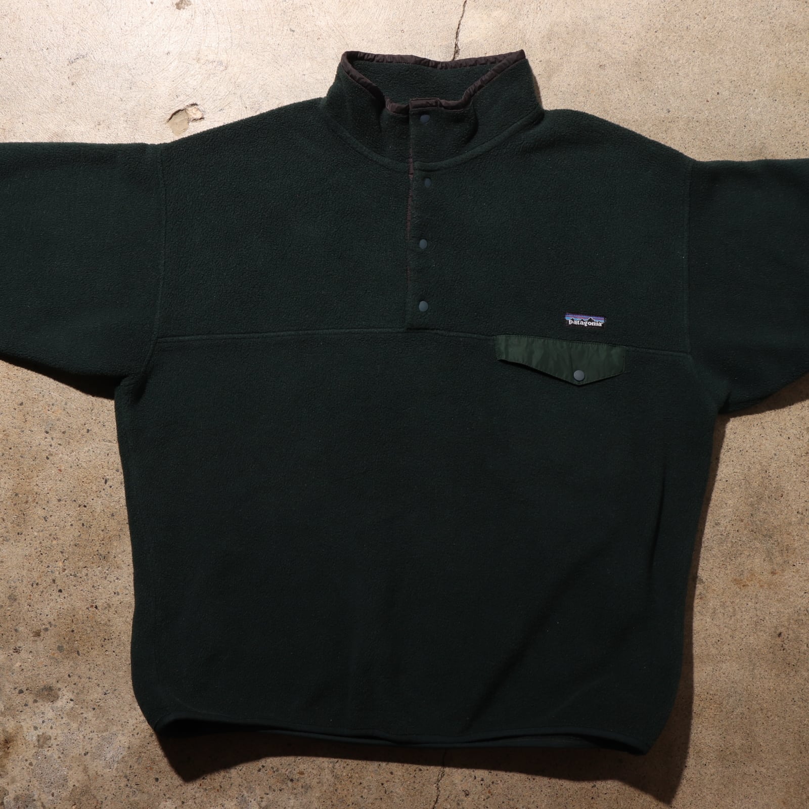 美品 XL 99年 ハンターグリーン シンチラ スナップt Patagonia