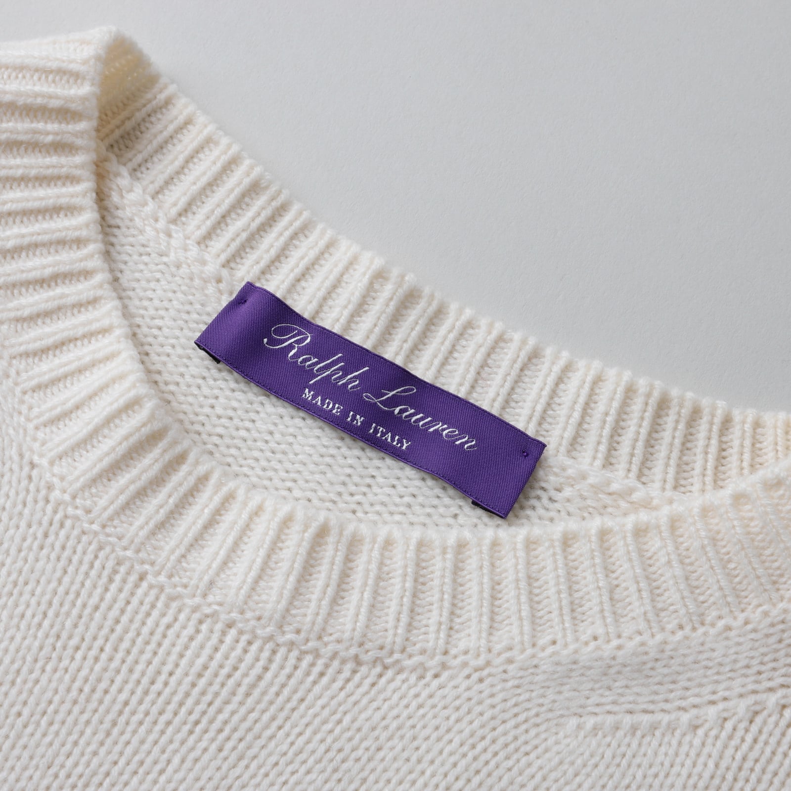 未使用】Ralph Lauren Purple Label special cashmere Knit sweater