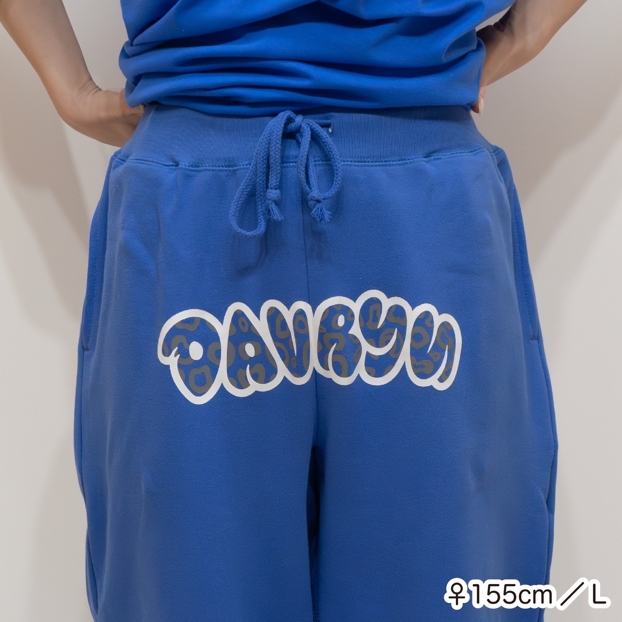 davryu leopard REV JOGGER [ブルー]