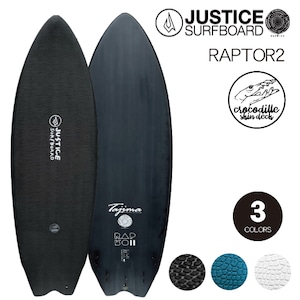 JUSTICE SURFBOARD CROCODILE SKIN RAPTOR2 ジャスティスサーフボード クロコダイル ラプター2