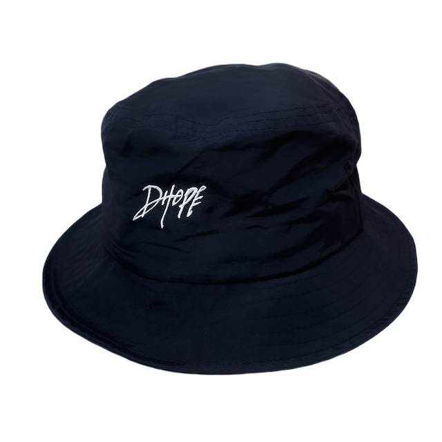 D/HOPE  LOGO HAT CAP "BLACK×WHITE"