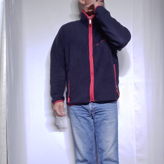 1990s Patagonia Synchilla Cardigan Fleece Jacket Made in USA Size