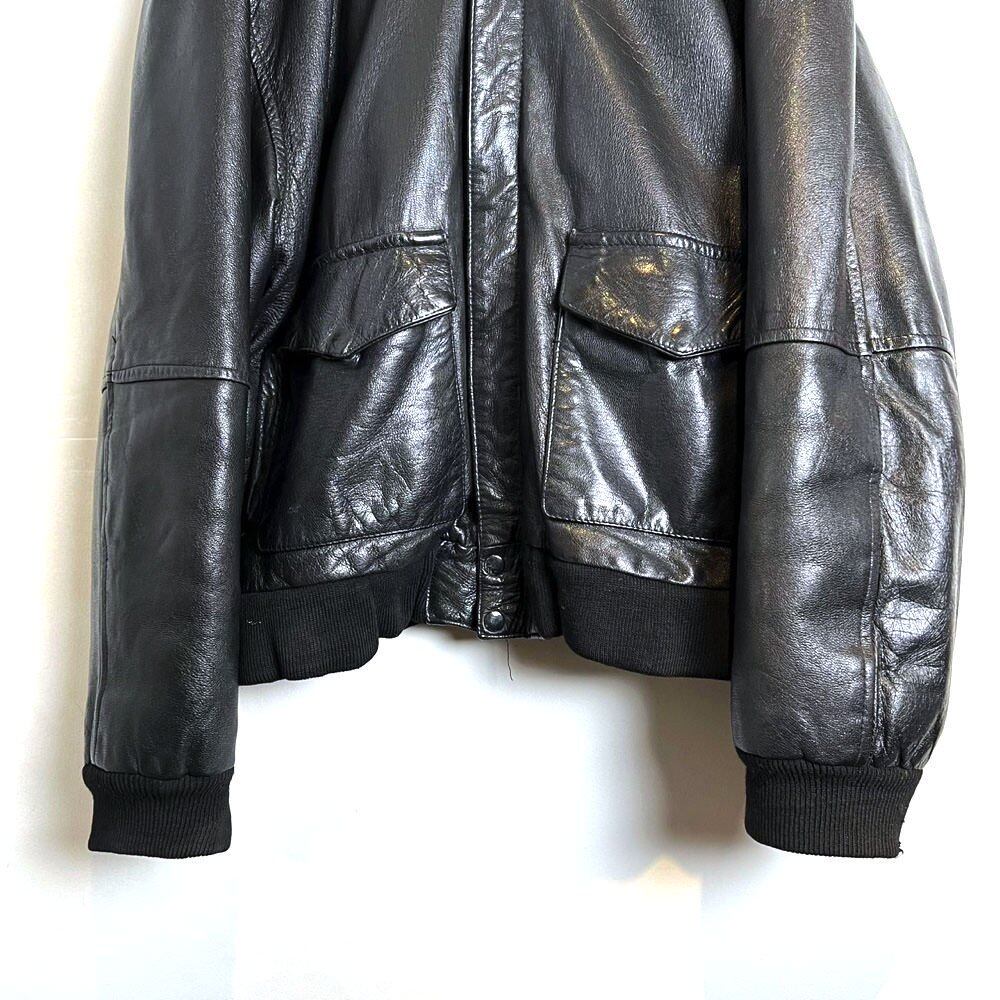 FIRST] Vintage A-2 Style Leather Jacket [1980s-] Vintage Type A-2