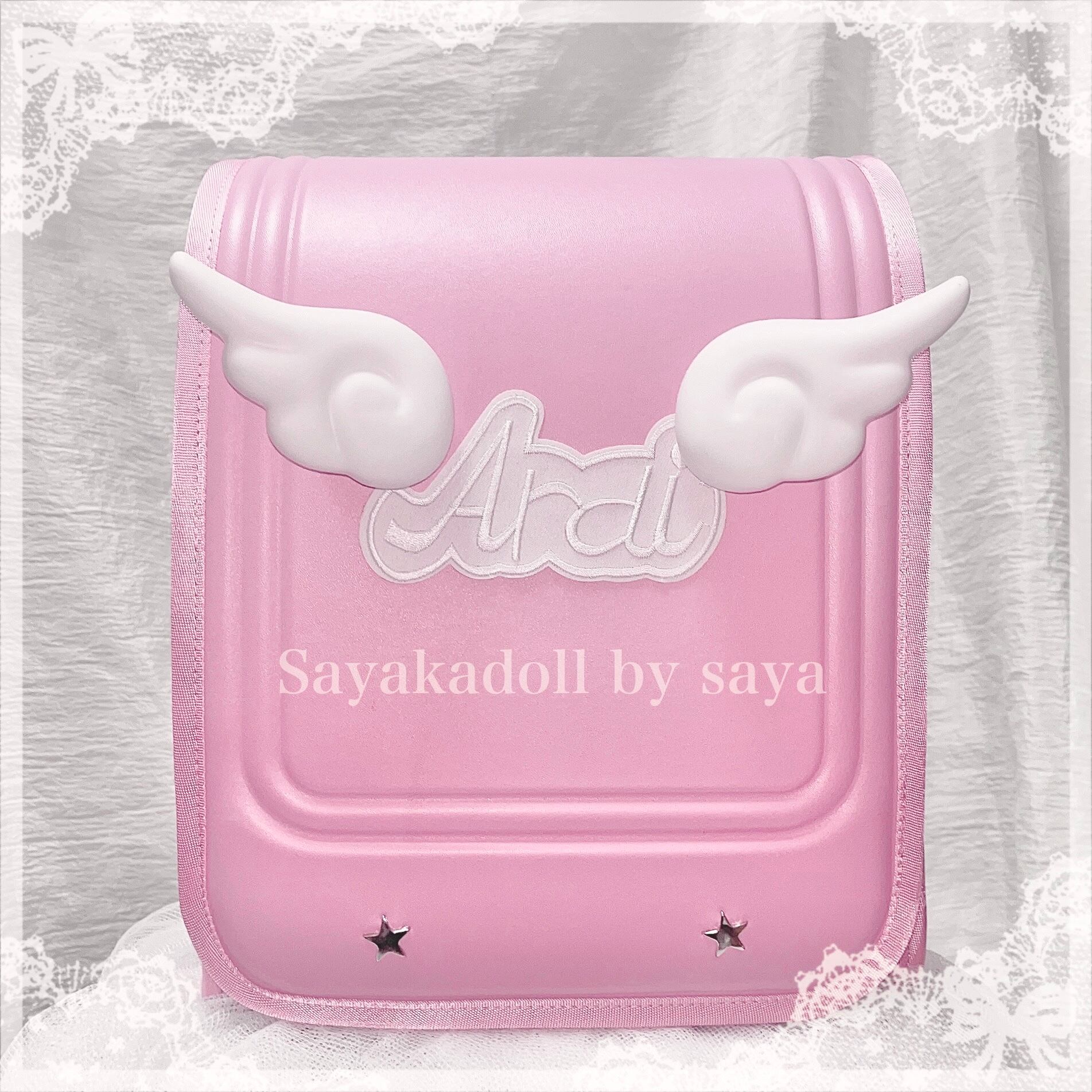 ♡【Mサイズ】天使界隈 天使の羽 ランドセル風サブカルリュック light