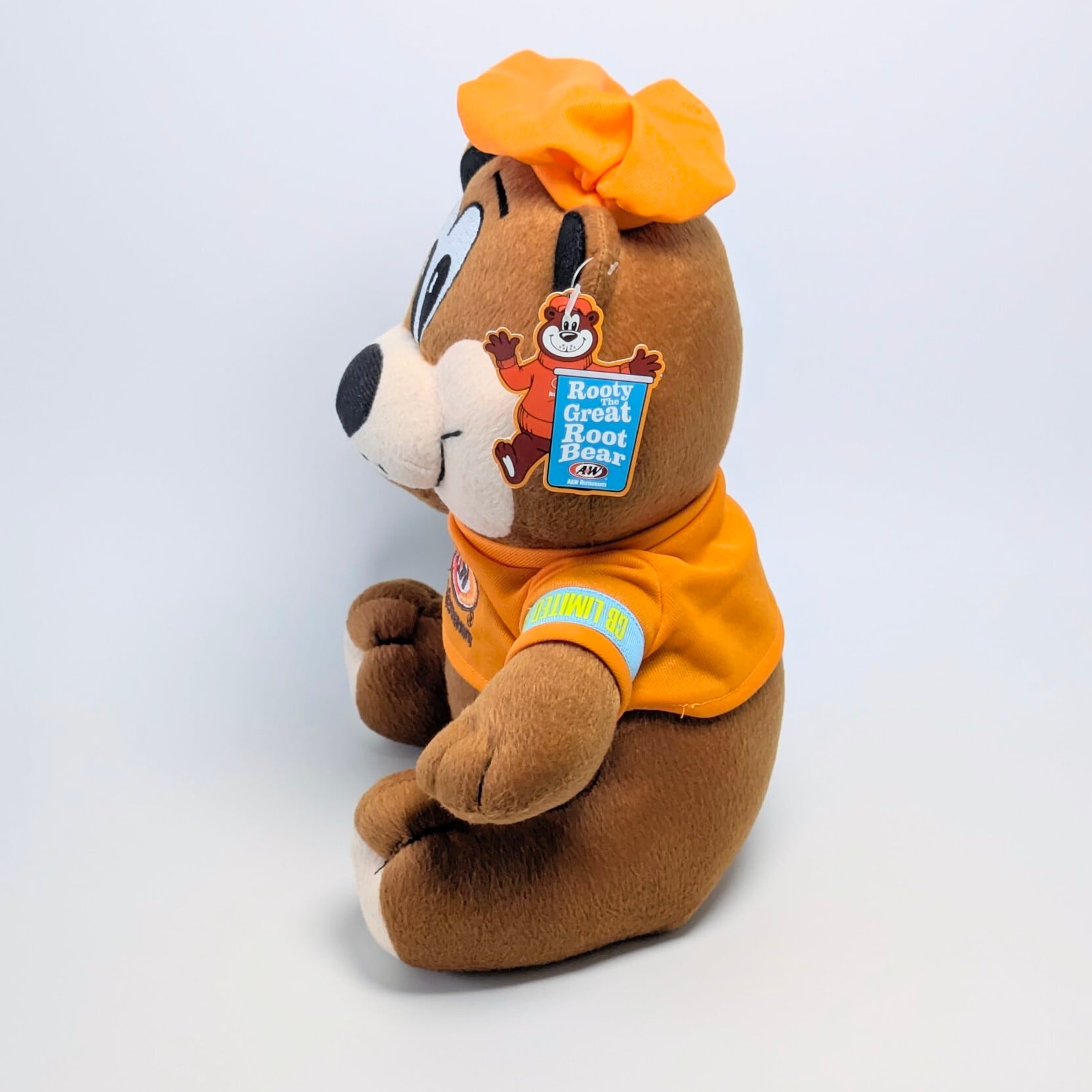 ☆DEADSTOCK / VINTAGE2000年代初期〜☆【 A&W（エンダー）ルーティ ベアー 】プラッシュトイ / ぬいぐるみ 〚アメリカン雑貨 アメトイ〛