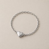 HEART BRACELET SILVER 【WOMANS】
