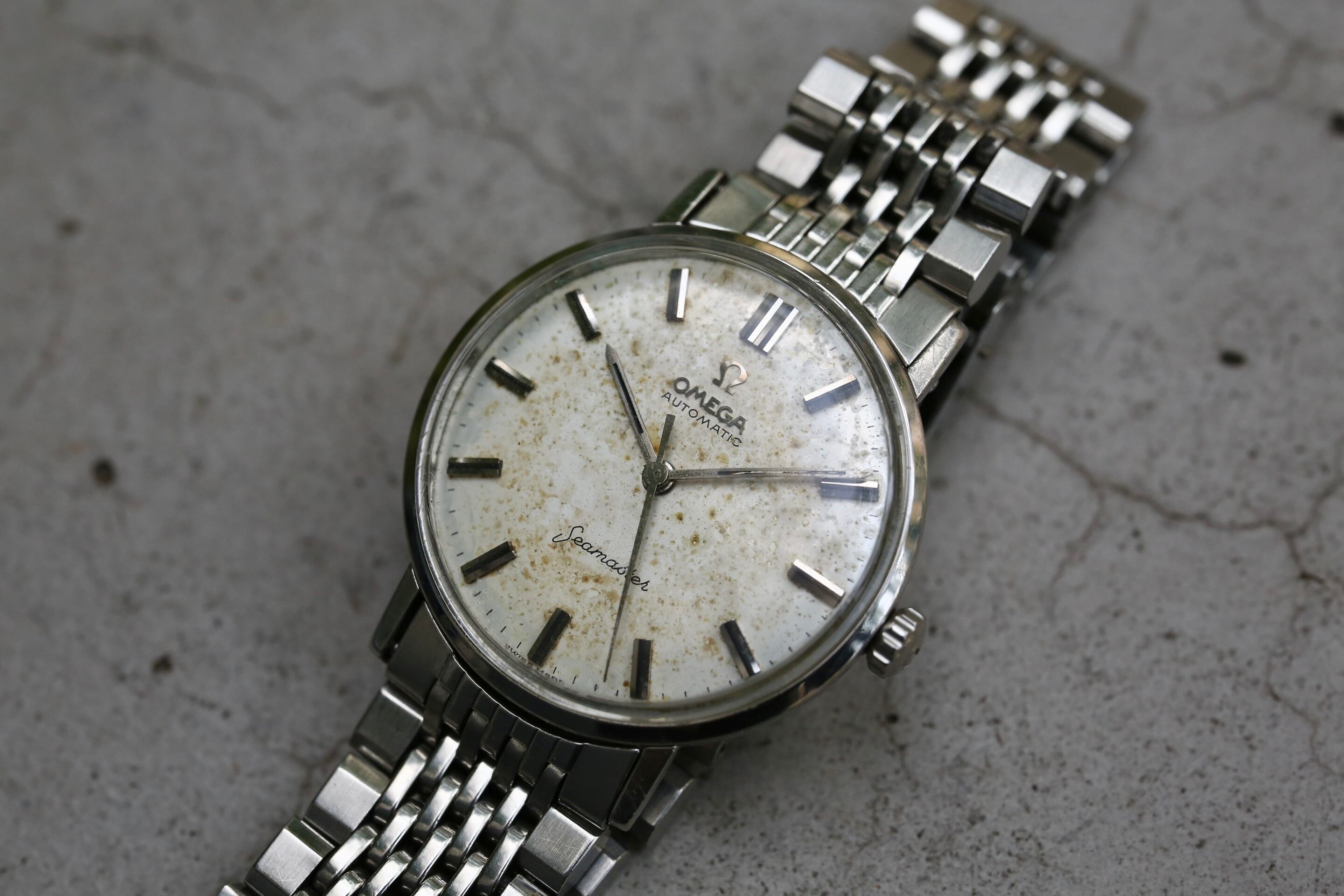 OMEGA】 1960's オメガ シーマスター ”Non De ville” 枯れダイヤル