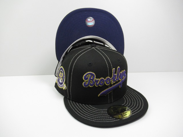 Exclusive NEW ERA 59fifty Brooklyn Dodgers　ブルックリン・ドジャース　Black