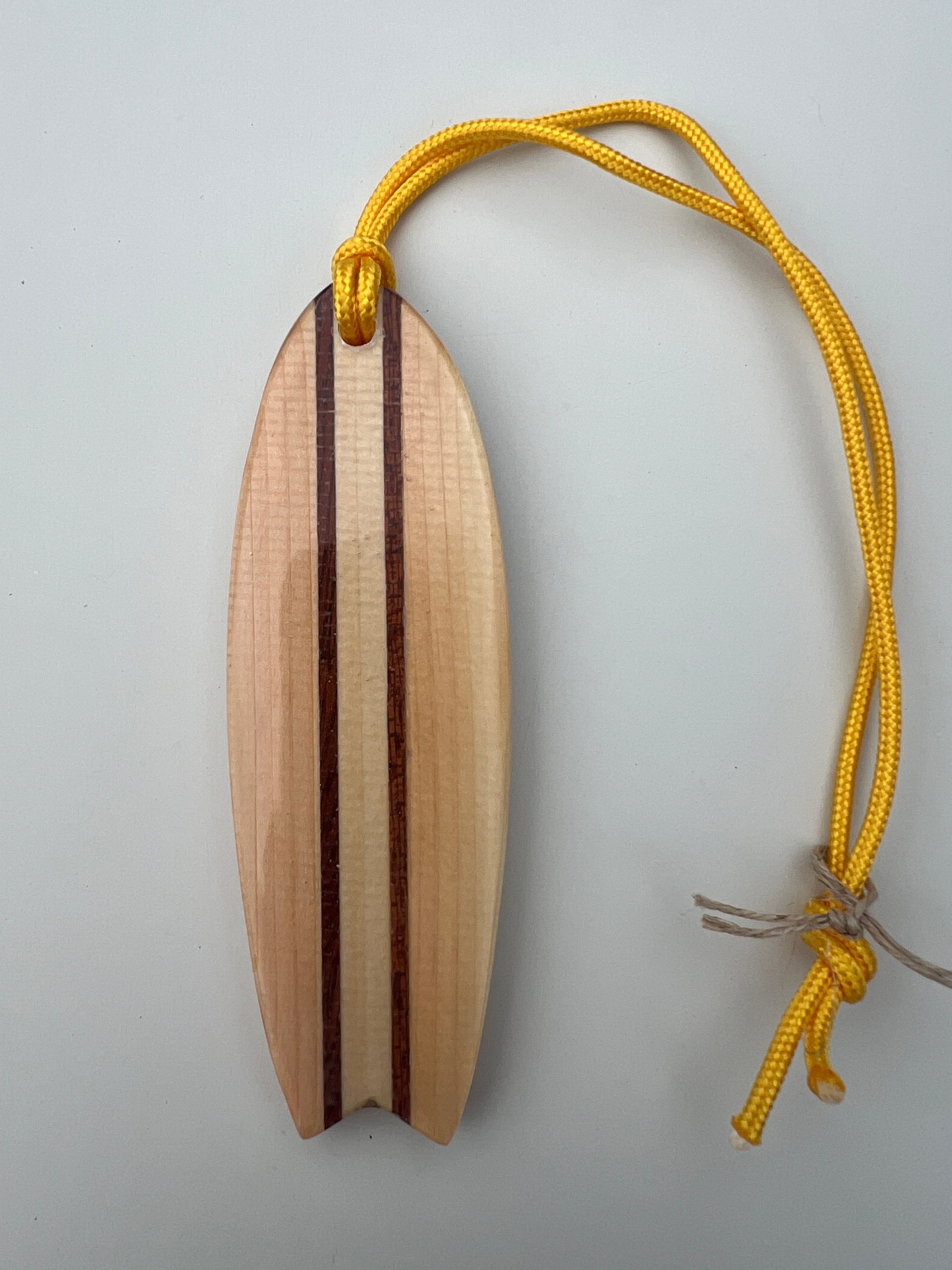 フィッシュボードチャームアクセサリー ▶︎ ナチュラルウッド