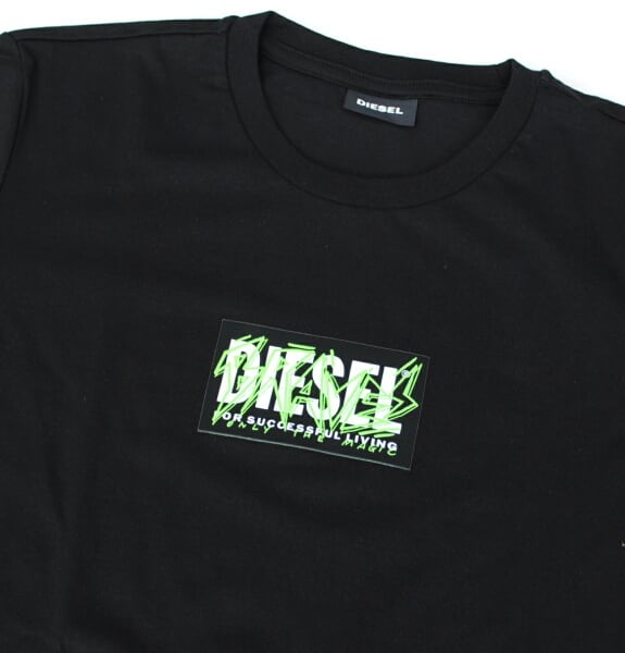 MサイズDIESEL Tシャツ M T-DIEGOS-N34 MAGLIETTAブラック
