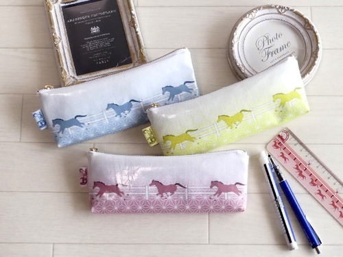 放牧駈歩 ラミネートペンケース 20cm