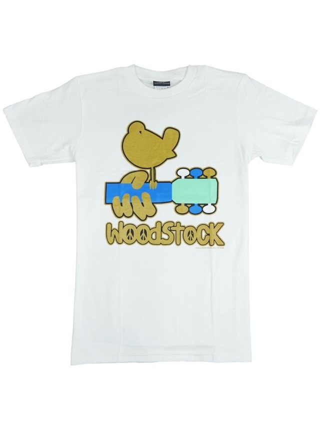 ROCK　T-SHIRT　【Woodstock ウッドストック  】ゴールドバード & ギター